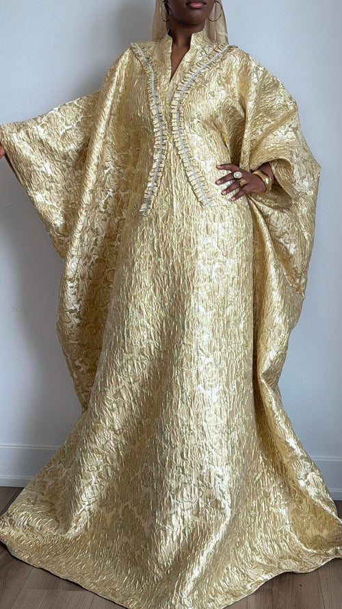 Boubou brocard doré